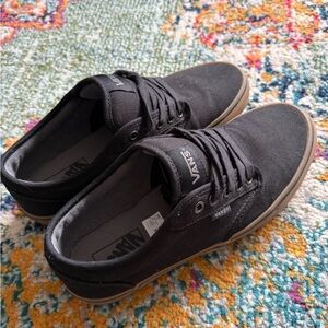 Vans Men's Black Canvas Sneakers
